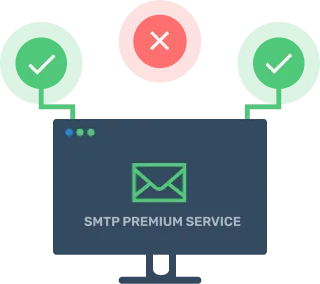  Optimize the deliverability of your e-mails with our top-of-the-range SMTP service and our dedicated IP option