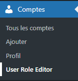 modérer les commentaires permissions options comptes articles administration comment gérer plugins propriétaire pages droits