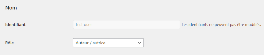 personne administrateur mot de passe compte site web permissions nouvel utilisateur compte wordpress utilisateurs site
