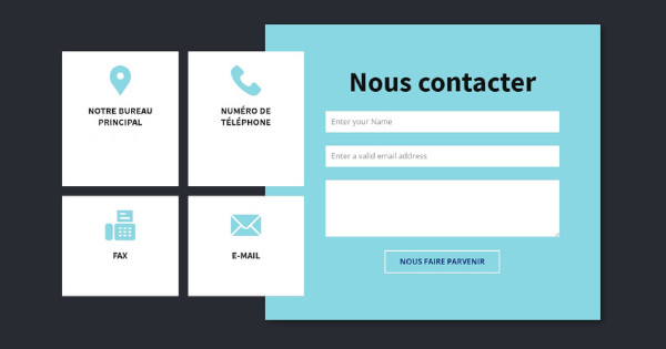 Page de contact