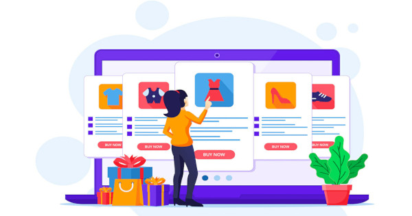 Pages de produits/services (pour un site web e-commerce)