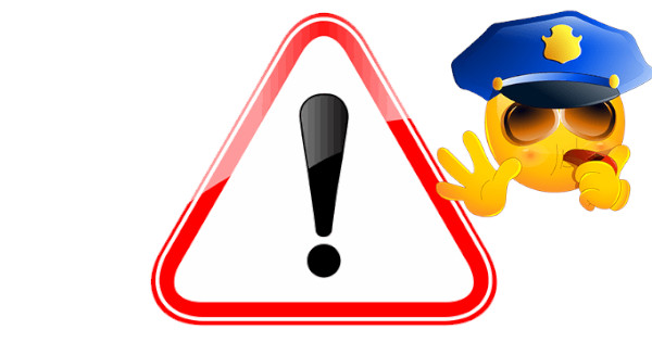 Avertissement à propos de précautions nécessaires