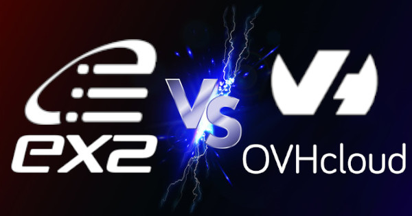 Ex2 vs. OVHcloud : Quel est le meilleur hébergeur web ?