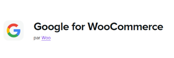 Logo du plugin WordPress Google for WooCommerce