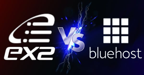 Ex2 vs. Bluehost : Quel hébergeur WordPress est le meilleur ?