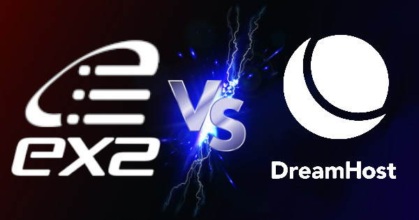 Ex2 vs. Dreamhost : Quel est le meilleur hébergeur web en 2025 ?