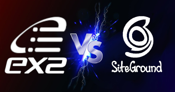 Ex2 vs. SiteGround : Quel est le meilleur hébergeur WordPress ?