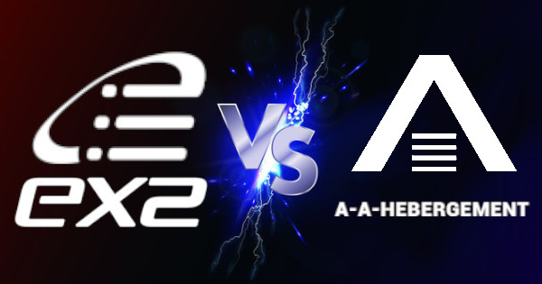 Ex2 vs. A-A-Hébergement : Quel hébergeur web choisir en 2025 ?