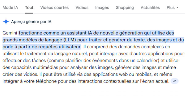Extraits IA de Google : Que faut-il faire pour être citer ?