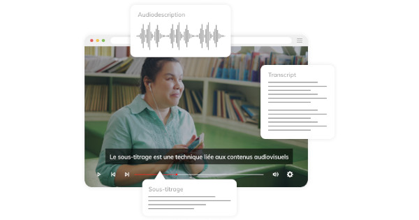 Sous-titres et transcriptions pour les contenus multimédias