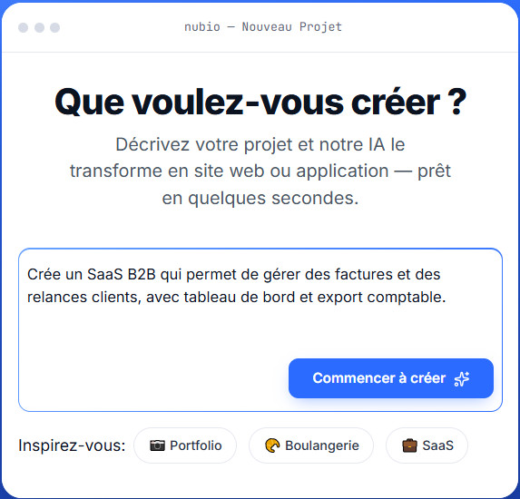 Comment fonctionne Nubio?